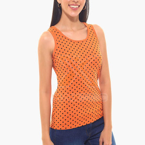 Camiseta sin mangas transpirable de marca privada para mujer, con logo frontal, de poliéster/algodón ecológico, ideal para gimnasio, la más vendida para adultos. - Product Image 4