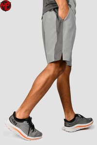 Shorts coupe droite tendance en tissu éponge pour homme – Qualité supérieure, personnalisables, grande taille, avec poches latérales, en nylon, pour la gym - Product Image 4