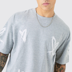 Camiseta informal de 2 piezas de color personalizado para hombre, Conjunto de camiseta corta, chándal estampado de verano, camisa de hombro, pantalones cortos - Product Image 6