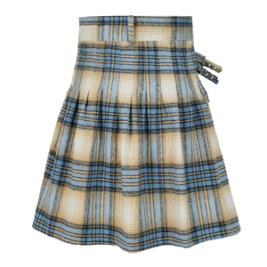Style Plaid Contraste Couleur Poche Jupe Plissée Kilt pour Hommes Irlandais Traditionnel Hommes Mode Scottish Kilt - Product Image 3
