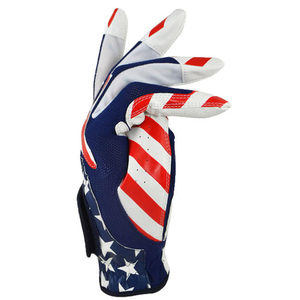 Gants de golf antidérapants durables Offre Spéciale en cuir synthétique avec sangle de logo de marque pour les athlètes sportifs - Product Image 2