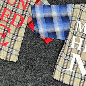 Camisas Unisex informales de ajuste de algodón 100% más vendidas, estampado de LOGOTIPO personalizado, Hip Hop, tamaño personalizado, camisas con piedras preciosas para hombre, en Stock - Product Image 6