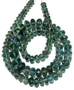 Collar Mala de Cuentas Redondas de Alejandrita Natural Multicolor de 20 Quilates, Joyería para Mujer, Regalo Especial - Product Image 2