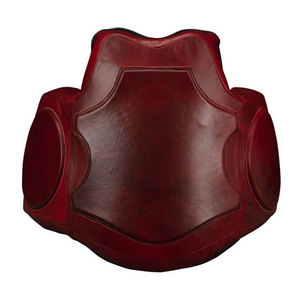 Protection de Poitrine en Cuir de Haute Qualité sur Mesure pour l'Entraînement de MMA, de Boxe et de Lutte - Écologique et Respirante - Product Image 1