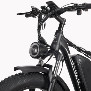 Vélo électrique pour adultes prêt à être expédié, 5000W, double moteur, batterie 72V 32Ah avec une autonomie allant jusqu'à 3850 km, cadre en aluminium - Product Image 2