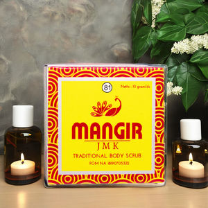 Exfoliante Corporal Tradicional Javanés JMK con Flores Secas, Cúrcuma y Vetiver, Aroma Natural para una Piel Saludable y Radiante - Product Image 4