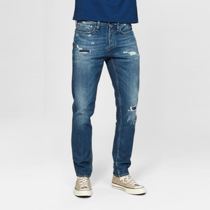 Jeans Factory Direct Sales Summer and Autumn New Slim Straight Boys <b>Trousers</b> Casual Breathable Wear Men's Pants Denim Jeans - Product Image 6