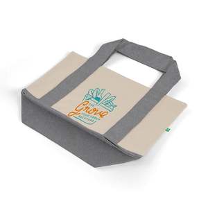 Custom Eco-Friendly <b>Mini</b> Iconic Tote Bag Recycled Fabric Long Handle for Daily Use Advertising Gifts Features Letter Printing - Product Image 4