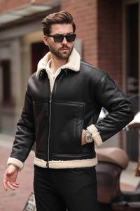 Abrigo Impermeable con Capucha para Hombre, Bolsillos con Cremallera de Satén, Cintura Elástica, Forro de Piel de Caballo, Relleno de Plumón de Ganso Gris, Transpirable, para Correr - Product Image 4