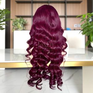 Cabello humano de buena calidad de un solo donante, pelucas de color ondulado vietnamita, cabello humano real para mujeres negras - Product Image 6