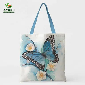 Sac fourre-tout en toile de coton au design graphique moderne pour les amateurs de mode avec une capacité intérieure extraordinaire - Product Image 4