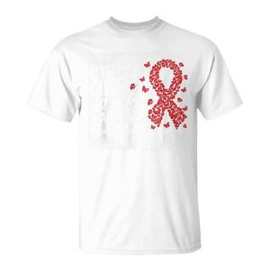 Camiseta de Concienciación sobre la Enfermedad Cardíaca para Mi Hija, Color Rojo, Manga Corta, Unisex, Cuello Redondo, para Adultos, Eventos de Caminata y Carrera, Impresión Digital - Product Image 1