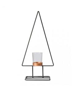 เชิงเทียนโลหะสำหรับตกแต่งในร่มสีทองอุปกรณ์ให้แสงสว่างสำหรับบ้าน - Product Image 2