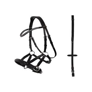 Bridon en cuir JOYA (côté et traction éphémère) de l'État de l'Uttar Pradesh en Inde, bridon en cuir JOYA (modèle bridon en cuir) - taille complète - Product Image 5