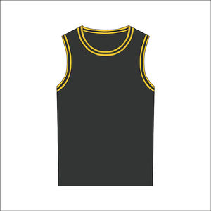 Maillot de basket-ball pour homme personnalisé, respirant, en polyester, haut d'été, logo imprimé, techniques de sublimation - Product Image 2