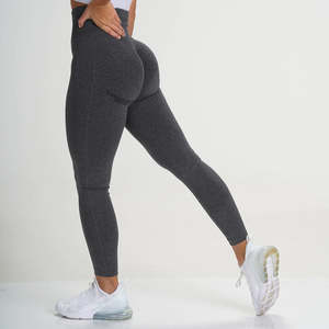 Leggings Deportivos de Cintura Alta con Efecto Push-Up para Mujer, Ropa Deportiva Transpirable para Gimnasio, Yoga y Entrenamiento, Venta al Por Mayor OEM - Product Image 3