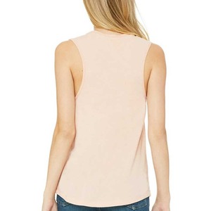 Camiseta sin mangas de entrenamiento con logotipo personalizado para mujer, camiseta transpirable para gimnasio y yoga, Camiseta deportiva con nuevos diseños informales para adultos - Product Image 5