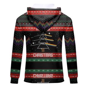 Survêtements à fermeture à cordon coulissant pour hommes Impression personnalisée Col à capuche Nouveau survêtement en gros pour hommes - Product Image 6