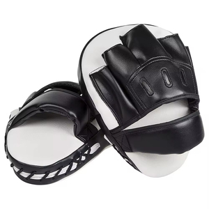 Manoplas de boxeo MMA Muay Thai Focus Pads Manoplas de enfoque con 100% manoplas de boxeo de cuero de vaca - Product Image 6