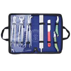 Kit d'outils de maréchal-ferrant robuste, comprenant pince à clous de sabot, extracteur, râpe de façonnage de sabot, couteau de précision - Product Image 4