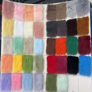 Offre Spéciale 100% Polyester Long Pile Tip-Dyed Fausse Fourrure Tricoté Techniques Non Tissées pour Vêtement et Textile À La Maison De Haute Qualité - Product Image 4