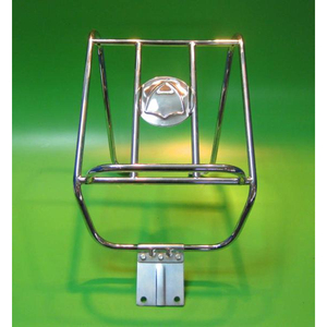 Portaequipajes trasero horizontal cromado / portaruedas Lambretta LI S3 + TV3 + SX + DL/GP + Serveta - Product Image 3