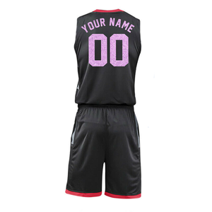 Maillot de basket-ball personnalisé unisexe uniforme respirant à séchage rapide avec logo pas cher sublimation meilleur style de conception supérieure - Product Image 4