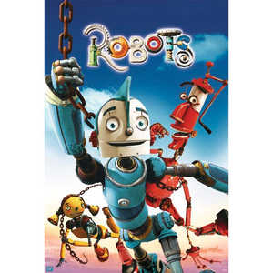 Tarjetas de juego con robots de postales - Product Image 1