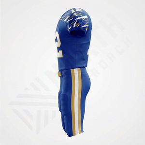 <b>Best</b> Selling American <b>Football</b> Uniform Latest Style Short Sleeve Quick Dry 100% Polyester Customizable Adult Performance Apparel - Product Image 3