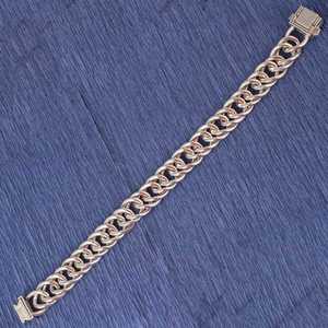 Bracelet gourmet en argent sterling 925 avec fermoir pour occasions spéciales - Product Image 5
