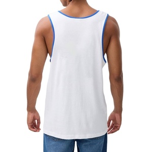 Chaleco sin Mangas de Diseño Holgado y Moderno, Color Liso, Transpirable, de Secado Rápido, Estilo Deportivo Urbano, Mezcla de Poliéster/Algodón - Product Image 5
