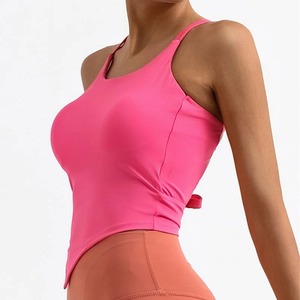 Nouvelle tendance Spandex Nylon Yoga soutien-gorge élégant respirant femmes sport soutien-gorge personnaliser conception décontracté en gros femmes soutien-gorge - Product Image 1