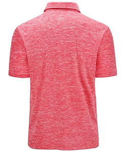เสื้อถักแขนสั้นผู้ชาย ทรงปกติ สีพื้น ดีไซน์เรียบง่าย ผ้าฝ้าย 100% แห้งเร็ว มีโลโก้ด้านหน้า - Product Image 4