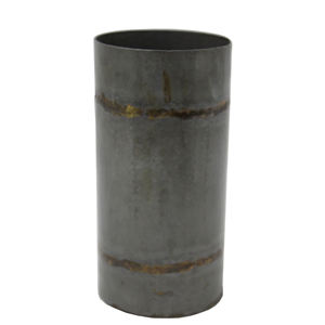 Recién llegado, florero de hierro, Color gris oxidasa, maceta de tamaño estándar para mesa, hogar, decorativo, personalizado, venta al por mayor a granel - Product Image 1