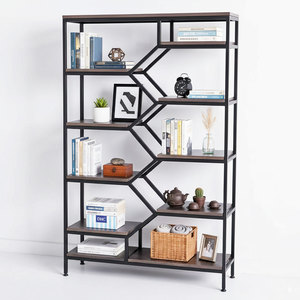 Bee-<b>Shelf</b> 100x30x160cm Decorative Display <b>Shelf</b> Made of Rubber Wood KTB68049 - Product Image 1