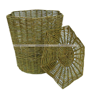 Panier de fleurs fait à la main du Vietnam, fabriqué à partir des meilleurs matériaux de qualité améliorant votre maison - Product Image 3