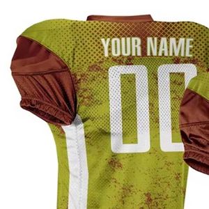 Maillots de football américain bon marché camouflage design vente en gros uniforme de football américain vierge et personnalisé pour jeunes hommes - Product Image 4