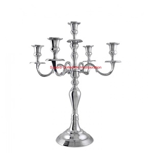 Candelabros de Metal Vintage, candelabro decorativo festivo para Navidad, precio de fábrica, vajilla de boda, portavelas - Product Image 2