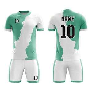 High Quality <b>Light</b> Weight Fully Customize <b>Football</b> Soccer Uniform Sportswear Soccer Jerseys / Shorts Sublimated Soccer Uniform - Product Image 4