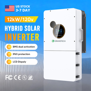 Inversor híbrido Srne 5 años de garantía IP65 12kw 12 KW 12 KVA Fase dividida 120 <span class=keywords><strong>V</strong></span> 240 voltios Inversor solar con interruptor 8kw 10kw - Product Image 1