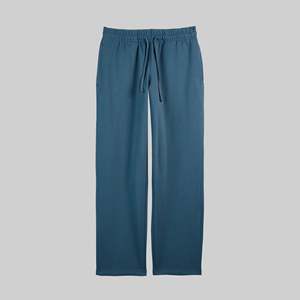 Pantalones Deportivos Rectos de Algodón Reciclado, Cintura Media, Casuales, Largos, de Tela de Rizo, Secado Rápido, Fabricante OEM ODM - Product Image 1