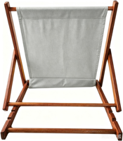 Chaise de plage en bois moderne et légère avec design pliable, chaise de randonnée portable et durable pour la plage, la piscine, le parc, le camping