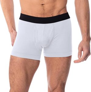 Boxer pour hommes sans couture de haute qualité respirant Spandex/coton tricoté tissu écologique antistatique à bas prix Pack approvisionnement - Product Image 5