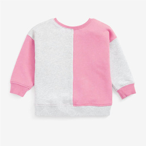 Round Neck Color Block Sweatshirt With Full Sleeves OEM Service Casual Wear Custom Logo Size And Color Breathable Material 2026 - Product Image 2