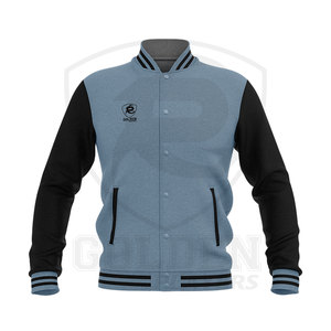 Mode col rabattu manteaux serviette broderie chaud mâle hiver université Baseball veste Softshell pas cher université veste - Product Image 5