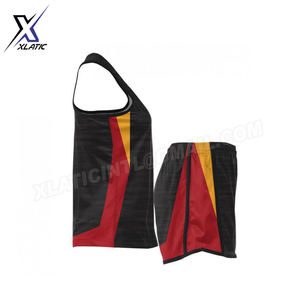 Ensembles de survêtements confortables pour femmes, coupe ajustée, séchage rapide, pour l'entraînement sportif en extérieur et l'équipe, techniques d'impression, prix de gros - Product Image 4