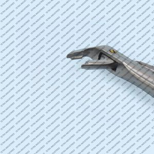 Hướng dẫn sử dụng chuyên nghiệp nha khoa chiết xuất forceps F6 kim cương tráng atraumatic thép không gỉ trên răng hàm răng khai thác - Product Image 2