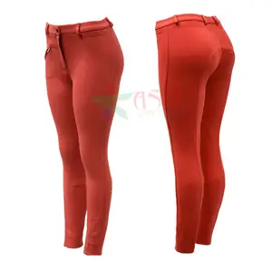 Best Selling Wholesale Price Women Knee Patch Riding Leggings Customized Printed Logo Knee Patch Riding Leggings For Women's