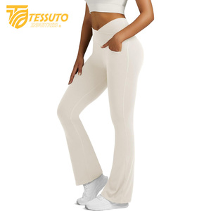 Pantalones cortos para correr de cintura alta de verano de algodón/poliéster para mujer, pantalones deportivos de Yoga con forro interior de secado rápido - Product Image 4