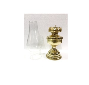 Haute vente métal kérosène lampe à huile laiton poli et verre pour la décoration de jardin prix de gros qualité d'exportation - Product Image 1